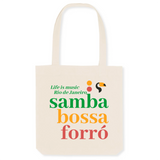 Totebag Coton Recyclé Samba Bossa Forró
