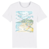 T shirt Bio Homme Blanc Rio de Janeiro Ipanema