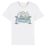 T shirt Bio Homme Blanc Rio de Janeiro Pain de Sucre